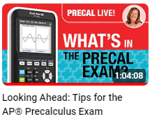 AP Precal Live: Exam Prep