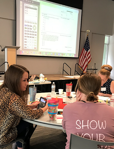 Participants collaborating during the workshop.