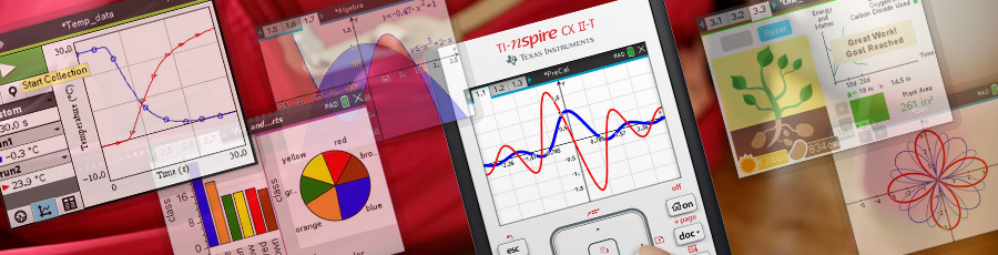 TI-Nspire CX II T callout full extend curriculum